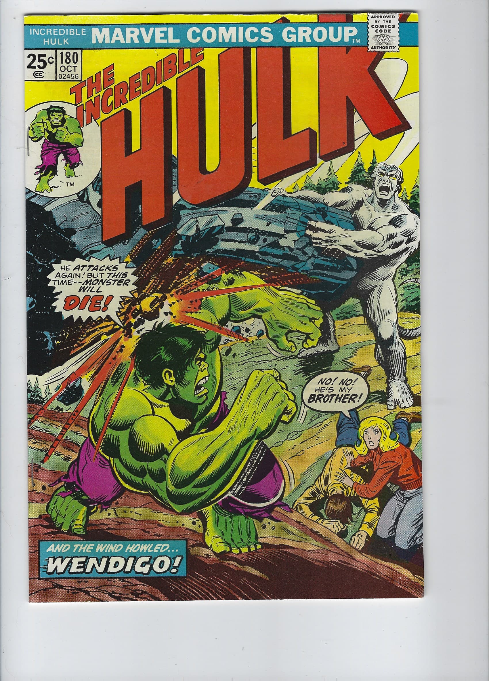 Incredible Hulk 180 VF/NM Wein Trimpe 1st Wolverine Cameo