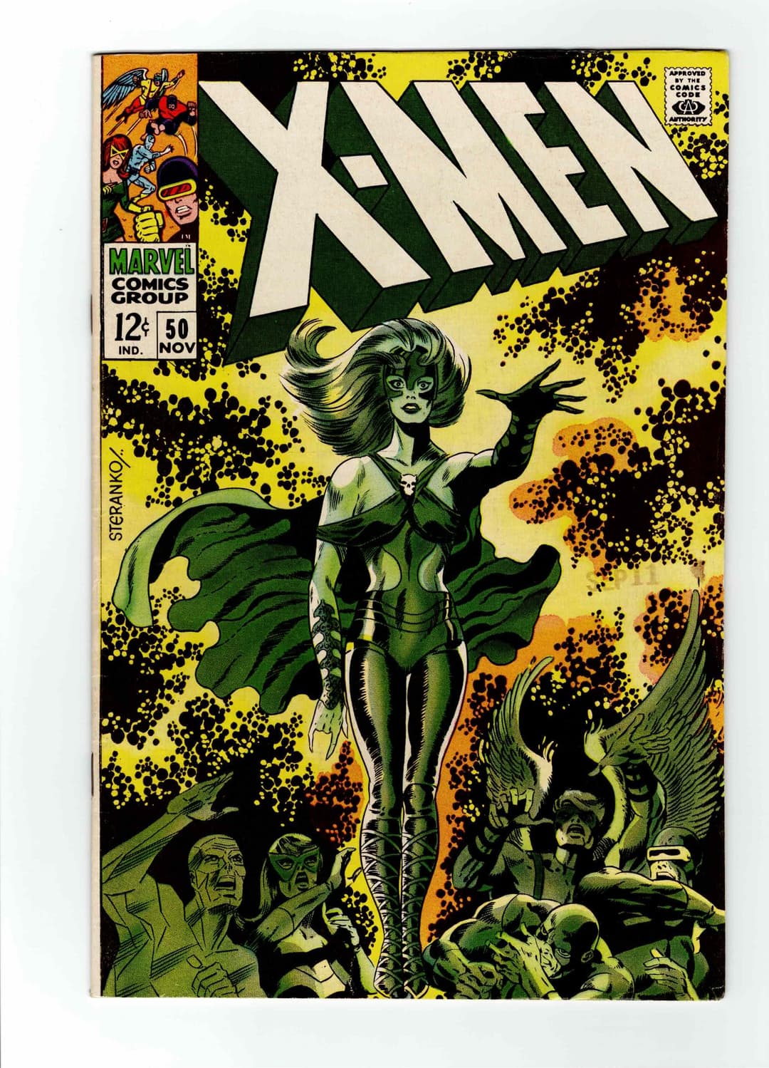 Uncanny X-men 50 VF+ Drake Steranko