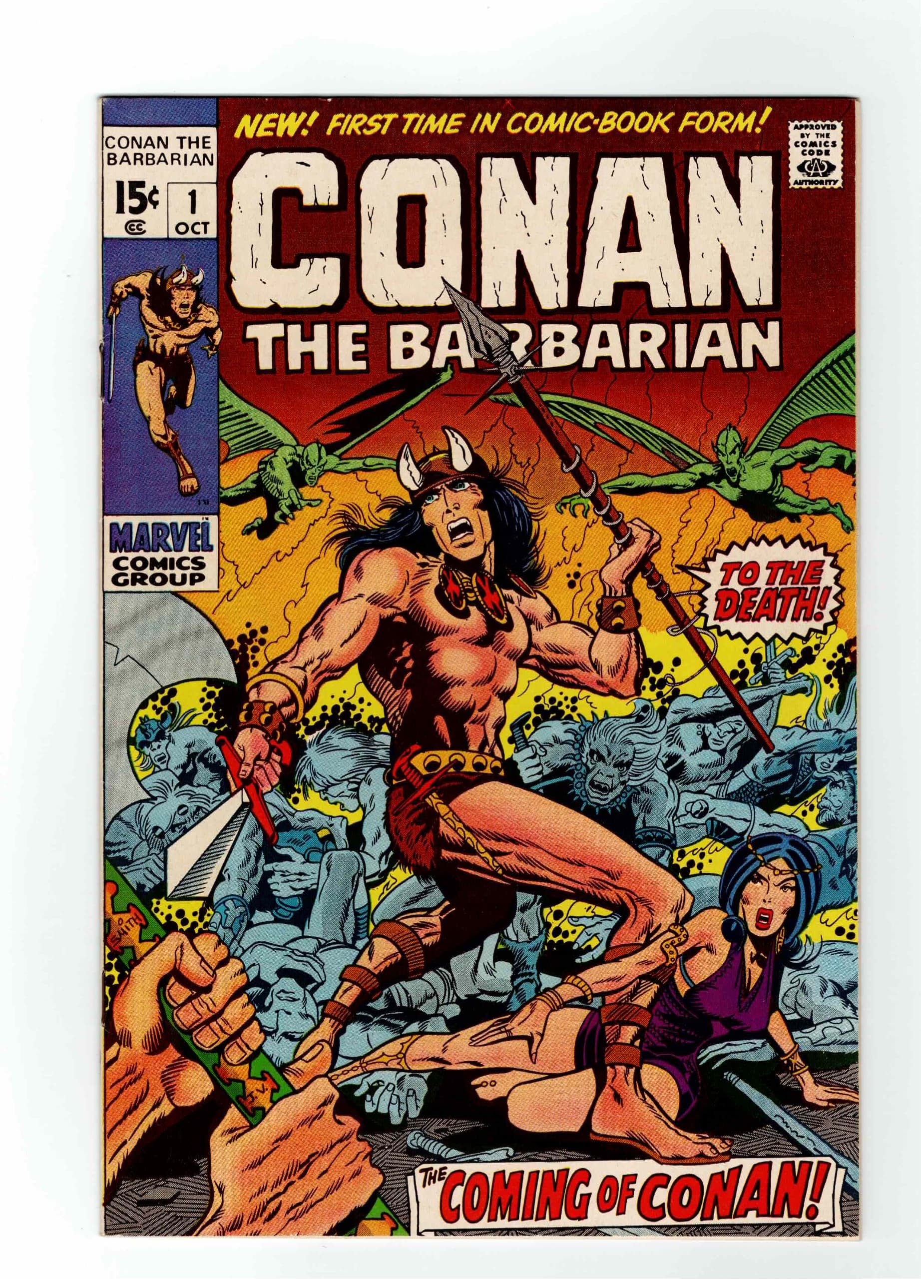Conan The Barbarian 1 VF/NM Thomas Windsor-Smith